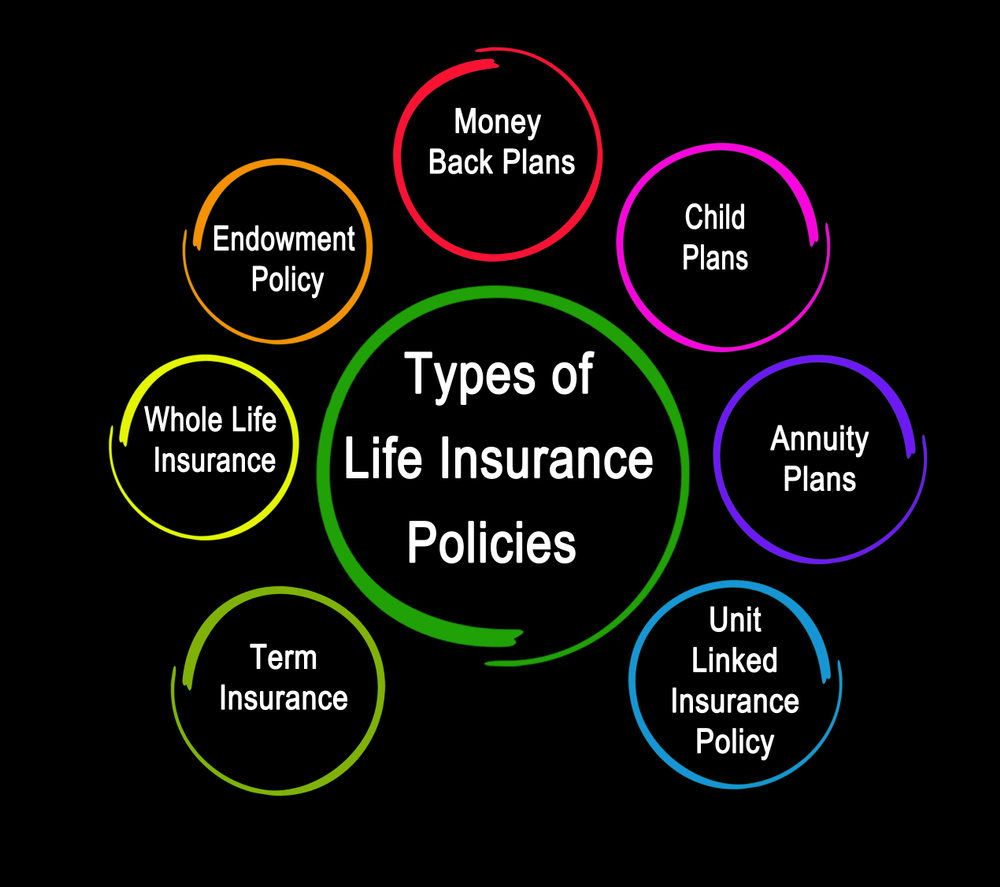 Different Types Of Life Insurance Chart